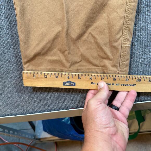 Mountain Khakis Pants Men's 38X30 Brown Relaxed Fit Canvas Cargo Pocket READ - Picture 4 of 12
